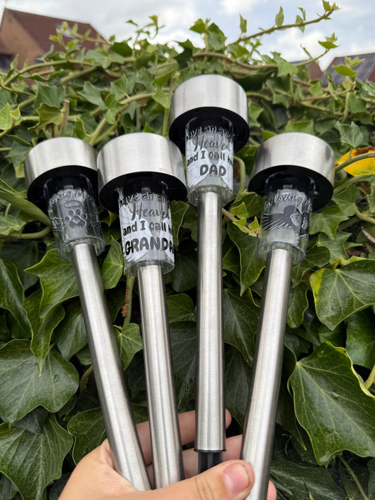 Memorial Solar Lights