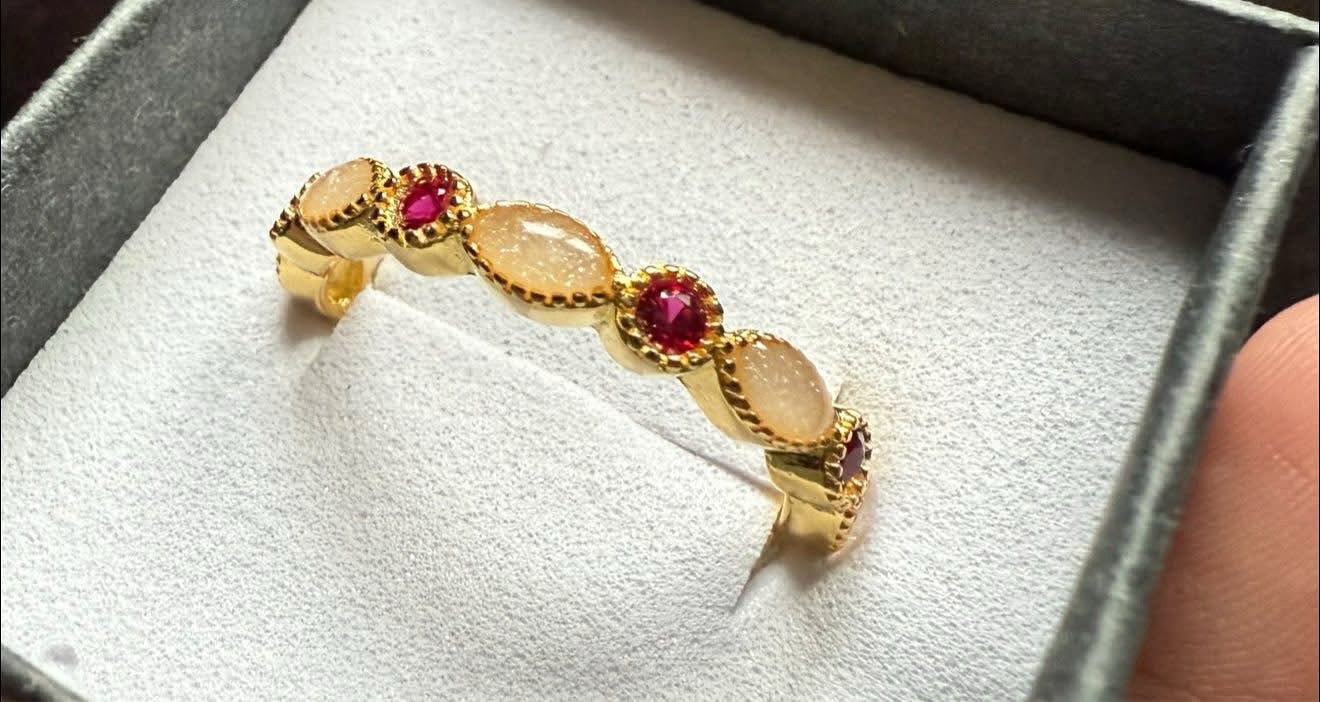 Birthstone Keepsake Ring