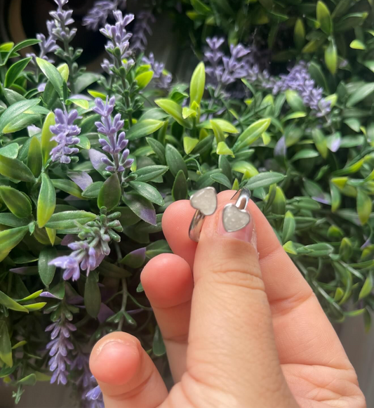 Stainless Steel Double Heart Ring
